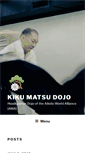 Mobile Screenshot of kikumatsudojo.net